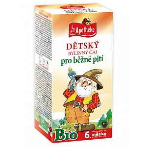 Apotheke Dětský čaj BIO bylinný-běžné pití 20x1.5g
