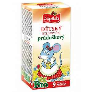 Apotheke Dětský čaj BIO průduškový 20x1.5g