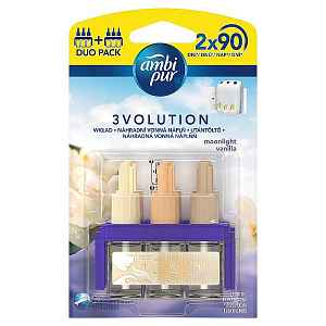 Ambi Pur 3Volution Moonlight Vanilla náplň do osvěžovače duopack 2 x 20 ml