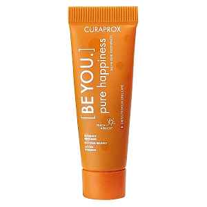 Curaprox BE YOU single Pure happiness orange zubní pasta 10 ml
