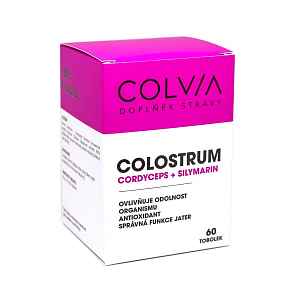 COLVIA Colostrum Cordyceps + Silymarin 60 tobolek