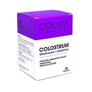 COLVIA Colostrum Betaglukany + Probiotika 60 tobolek