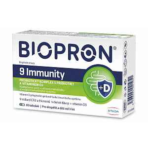 Biopron 9 Immunity s vitaminem D3 30 tobolek