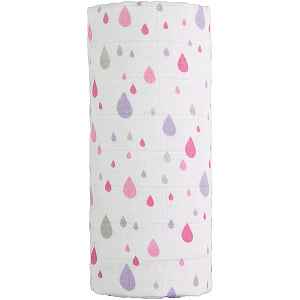 T-TOMI Velká bavlněná TETRA osuška, Pink Drops
