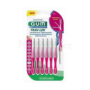 GUM Trav-Ler mezizubní kartáčky 1,4 mm 6 ks