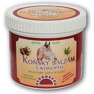 Koňský balzám HERBAVERA s konopím 500ml