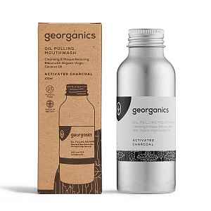 Georganics Aktivní uhlí ústní voda na olejové bázi 100 ml