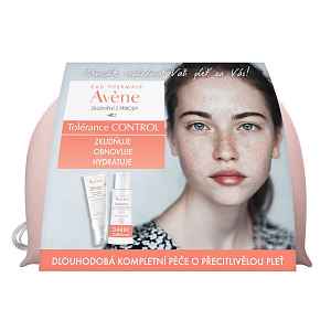 Avene XMAS Tolerance Control balzám 40 ml + odličovač 100 ml + taštička dárková sada