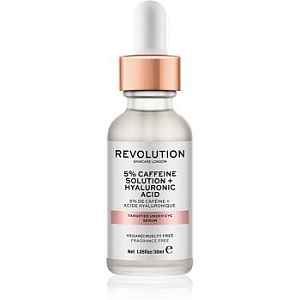 Revolution Skincare 5% Caffeine solution + Hyaluronic Acid sérum na oční okolí  30 ml