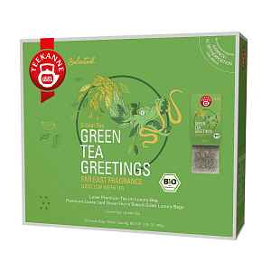 Teekanne Green Tea Greetings Luxury Bags BIO 20x4 g