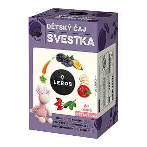 Leros Dětský čaj Švestka 20x2 g