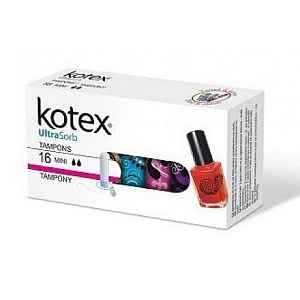 KOTEX Tampony Ultra Sorb Mini 16ks