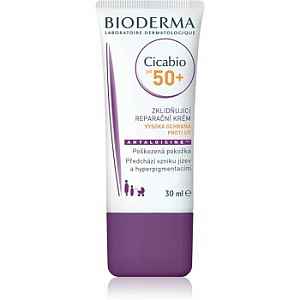 Bioderma Cicabio zklidňující a obnovující péče SPF 50+  30 ml