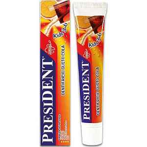 PresiDENT Zubní pasta děti 3-6let Cola přích. 50ml