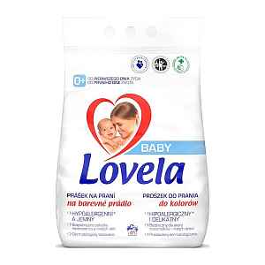 LOVELA Baby prášek na praní na barevné prádlo 4,1 kg / 41 pracích dávek