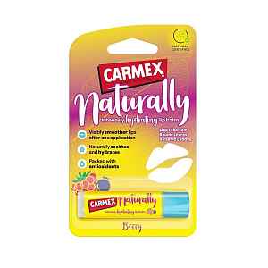 CARMEX Natural Hydratační balzám na rty malina borůvka 4,25 g