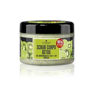 Vitamine Detox Kiwi a limetka tělový peeling 400 ml
