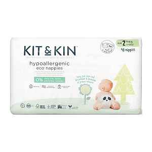 KIT & KIN Eko plenky, velikost 2 (40 ks), 5-8 kg