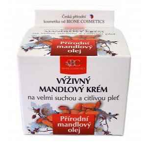 BC Bione Cosmetics Original Natural výživný mandlový krém velmi suchá a citlivá pleť 51 ml