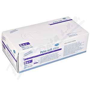 Rukavice vyš.Peha-Soft NITRILE b.pudru nes.S 100ks