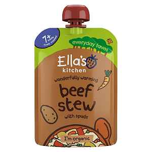 Ellas Kitchen BIO Dušené hovězí maso s bramborami kapsička 130 g