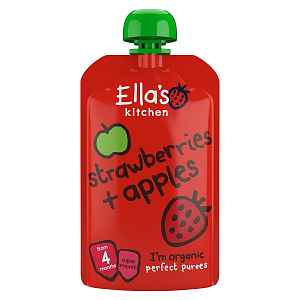 Ellas Kitchen BIO Jahoda a jablko kapsička 120 g