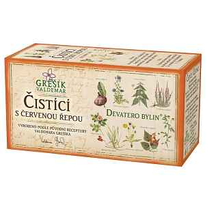 Grešík Devatero byl.Čist.čaj s č.řepou n.s.20x1.5g