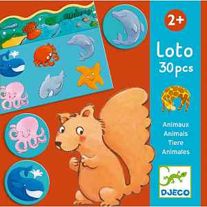Djeco Loto Zvířátkové
